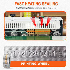 Precios <span class=keywords><strong>de</strong></span> Máquina Wallepac Automática <span class=keywords><strong>de</strong></span> Envasado al Vacío y Sellado Continuo por Calor para <span class=keywords><strong>Bolsas</strong></span> Grandes <span class=keywords><strong>de</strong></span> Alimentos y Carne Multiusos - Product Image 5