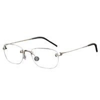 Gafas de Diseño de Lujo, Lentes de Alta Gama, Lentes para Mujer, Monturas Ópticas de Titanio sin Aro