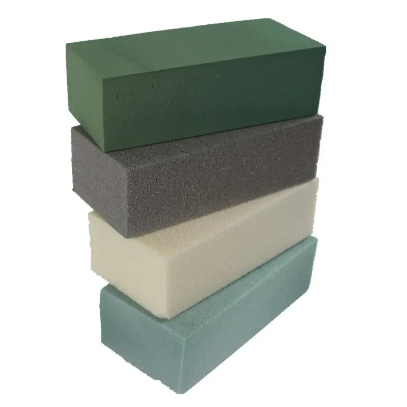 Manufacturer raw material for floral foam/flower mud wet or dry Floral foam of various shapes Heart-shaped foam Flower