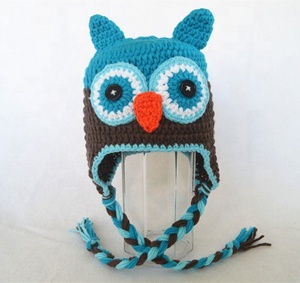 2025 Mùa Đông Crochet <span class=keywords><strong>Owl</strong></span> <span class=keywords><strong>Hat</strong></span> Unisex Sữa Bông Sợi Handmade Mùa Đông <span class=keywords><strong>Hat</strong></span> Cho Cậu Bé Hoặc Cô Gái Trên Bán Trong Kho Cho Đảng - Product Image 4