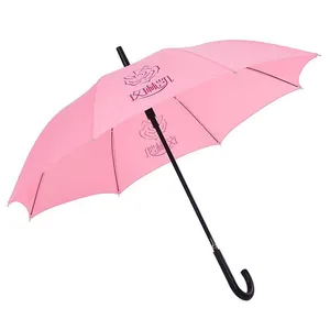 Çin fabrika özel yeni Model UV büyük rüzgar geçirmez yağmur hediye promosyon için Golf şemsiyesi Logo baskılı kozmetik kapları