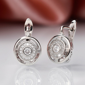 Orecchini a Perno Rotondi Cavi per Donne, Design Geometrico Creativo, Gioielli Eleganti e alla Moda - Product Image 6