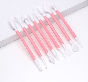 8 pcs/Lot 16 modèles en plastique céramique artisanat poterie modélisation polymère argile sculpture outils ensemble - Product Image 2