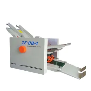 ZE-8B/4 Electrical Desktop Instruction Paper Folding Machine Paper Folding Machine Bending Machine