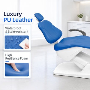 Fauteuil dentaire complet le plus vendu – Équipement dentaire tout-en-un – Unité dentaire complète pour dentiste - Product Image 4