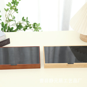 Caja Rectangular de Bambú y Madera Personalizada de 3 cm, Hecha a Mano, para Regalos, Almacenamiento, Manualidades, Cao County - Product Image 1