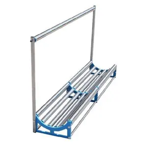 Garment Industry manual Fabric spreader stainless steel tube spreader frame rolling fabric machine