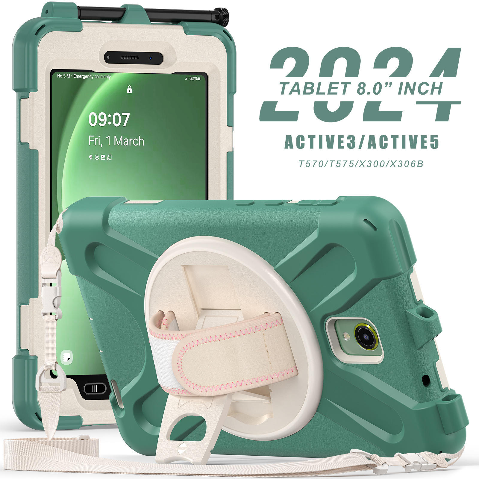 Vert émeraude-active5/active3(x300/t570)