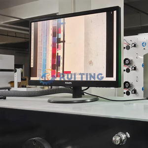 Máquina de impresión flexográfica de etiquetas web estrechas, máquina de impresión de etiquetas adhesivas en rollo, a la venta, 2017 - Product Image 6