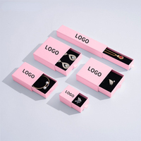 Logo personnalisé cadeau de luxe bijoux bijoux boîte d'emballage de bijoux avec logo