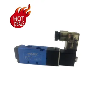 Dc24v 24vac 5/2 way solenoid valve 4v410-15