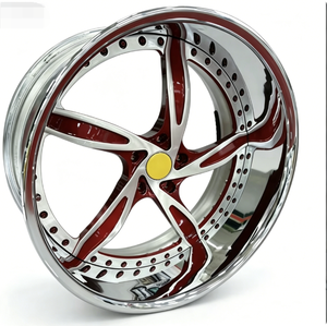 Jantes forgées Juwa 2/3 pièces 22 24 26 28 30 pouces 5x127 5x120.65mm pour Caprice Impala C1500 1990, Cutlass <span class=keywords><strong>1980</strong></span>, Monte 1985 - Product Image 1