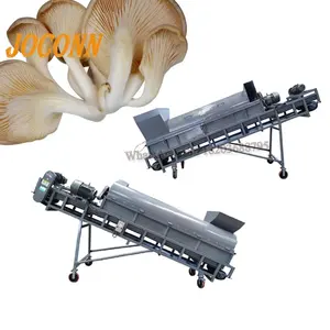 Low noise level Russula mushroom bag crushing and debagging machine Edible mushroom crusher Fungus Bag Separator for retail