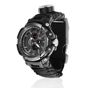 KongBo G7 YUZEX Paracord <strong>Survival</strong> <strong>Watch</strong> With LED - Product Image 1