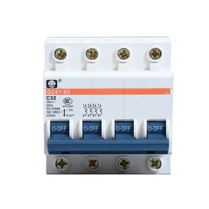 High Brand Competitive Price Mcb 4p Miniature Circuit Breakers
