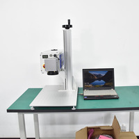 Machine de marquage laser UV 3W 5W 10W, petite et portable, 355nm, ultra-précision pour la gravure sur PCB, verre, plastique, métal