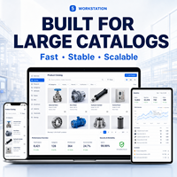 Conception de site web de présentation de produits B2B, compatible React/Vue.js et MAC OS, avec filtre de recherche personnalisé HTML CSS pour l'industrie manufacturière