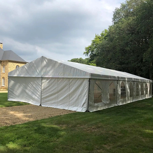 Grande Tente Chapiteau Blanche pour Mariages, Événements, Foires Commerciales et Églises, Capacité 100, 200, 500 Personnes - Product Image 3