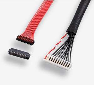 สายรัดลวดพีวีซีหุ้มฉนวนทองแดงแบบเจาะรู0.6 0.8สายเชื่อมต่อขนาด2.54มม. 1.0 2.0ขั้ว2-12P สำหรับเครื่องใช้ในบ้าน - Product Image 4