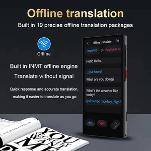 Nouveau traducteur vocal intelligent S35 <span class=keywords><strong>en</strong></span> <span class=keywords><strong>arabe</strong></span> avec IA, 148 langues, ChatGPT, traduction <span class=keywords><strong>photo</strong></span>, 19 langues hors ligne - Product Image 3