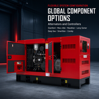 Moteur diesel Isuzu 50Hz 1500 tr/min 15kW 18kW 20kW 24kW 25kW 30kW 40kW d'origine japonaise, générateur diesel Isuzu