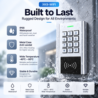 Clavier de contrôle d'accès WiFi RFID Secukey, système d'entrée intelligent Tuya APP, étanche IP66, contrôleur d'accès par carte PIN en métal