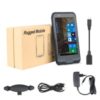 Terminal de Poche Windows 11 6,5" IP67 Scanner Code à Barres 1D 2D Logistique NFC Ordinateur Mobile PDA Industriel Durci Rugged