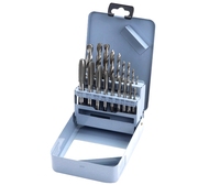 Outils pour taraudage, boîte métallique, jeu de tarauds et filières, jeu de tarauds et forets, forets hélicoïdaux