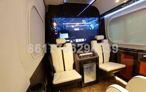 Couverture de sièges avant audio de luxe rideau lifting accessoires sprinter 906 w907 lwb camper kit conversion intérieur pour mercedes - Product Image 5