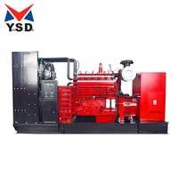 Groupe électrogène à gaz naturel 350KW économique d'usine, 350kVA 400kW, Genset à piston au gaz CNG GPL, Générateur au gaz méthane propane KTA19
