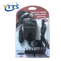 Adaptateur Secteur Universel Réglable 15V-24V DC pour Voiture et Ordinateur Portable (8 Convertisseurs)
