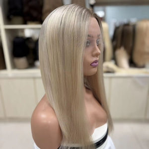 Parrucche Frontali in Pizzo HD Svizzero di Capelli Umani Vergini all'Ingrosso, Trasparenti e Traspiranti, dall'Aspetto Naturale Senza Colla - Product Image 1