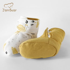 Nouveau-né coton épaissir bébé chaussures bottes d'hiver polaire semelle extérieure souple nouveau-né bébé chaussures OEM Service unisexe soutien bottes - Product Image 5