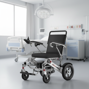 Fauteuil roulant pliable pour personnes âgées avec subvention <span class=keywords><strong>nationale</strong></span> Fauteuil roulant en acier pour hôpital - Product Image 2