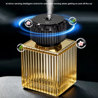 Diffuseur d'arômes intelligent pour voiture de 200 ml avec parfum automatique longue durée, diffuseur de parfum évaporatif haut de gamme pour véhicules et pour la maison