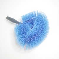 Brosse de nettoyage en toile d'araignée à poignée extensible ESD