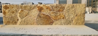 Carreaux muraux en granit de haute qualité, panneaux muraux extérieurs, forme irrégulière, durables pour l'extérieur, villa, jardin.
