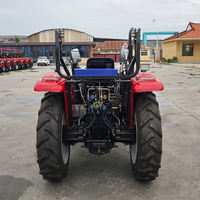 Petit tracteur de jardin à roue de moteur 4WD 50hp 80hp 100hp/mini tracteur agricole de ferme avec chargeur frontal