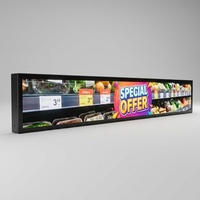 Écran extensible personnalisable de 28,6 pouces, rétroéclairage LED Full Array, connectivité IoT 2.1, graphiques d'extérieur