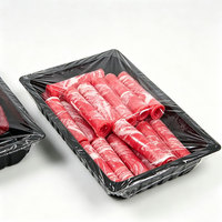 Barquettes en PP personnalisables avec film scellable pour barquettes à viande de supermarché et contenants alimentaires, boîte à lunch écologique