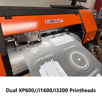 Impresora DTF de 700 mm con Cabezal de Impresión Dual XP600 I3200, Unidad de Polvo Vibratorio y Plataforma de Succión Automática para Impresión por Transferencia de Calor en Prendas