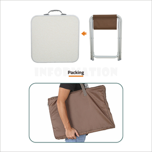 Sac à dos pliable 2-en-1 avec tabouret et table intégrés – Équipement de <span class=keywords><strong>camping</strong></span> portable et simple pour le <span class=keywords><strong>camping</strong></span>, la plage et les queues d'attente - Product Image 6