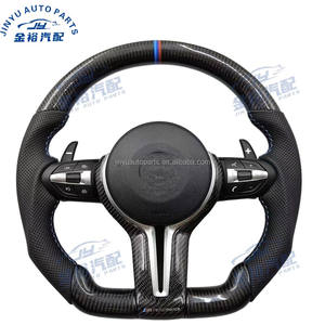 Volant en cuir véritable ZC-320-P1 pour <span class=keywords><strong>BMW</strong></span> Série <span class=keywords><strong>1</strong></span> Série 2 Série 3 <span class=keywords><strong>116d</strong></span> M3 - Product Image 2