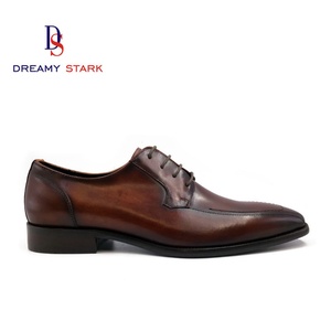 Chaussures Oxford de luxe pour hommes, fabriquées à la main, design unique, durables, de haute qualité italienne, vintage, confortables, légères, respirantes, en cuir véritable pour l'automne - Product Image 2