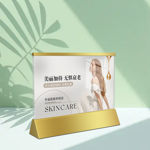 Exhibidor de Menú de Metal para Escritorio de Restaurante, para Tarjetas de Precios, Folletos y Anuncios, Accesorios de Bar - Product Image 2