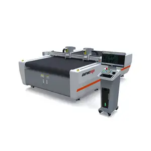 Fabric Cotton Waste Clothes CNC Knife Cutting Machine For Apparel