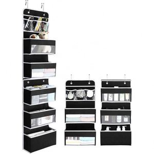 Hot Selling 6-<b>Shelf</b> Over the Door Organizer 1 Split Into 2 Hanging Storage Door Organizer - Product Image 3