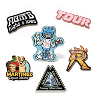 En gros, Pin's de revers en métal imprimé offset, motif livre et fleur, badge de lecture de dessin animé avec dôme en époxy, pour cadeau de librairie