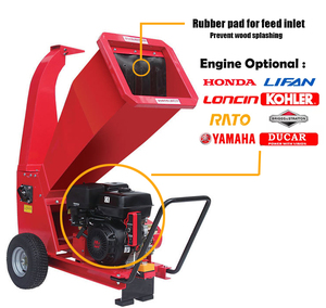 Factory Price Kesen Brand <b>Wood</b> Chipper Machine Branch Shredder <b>Wood</b> <b>Crusher</b> 15HP Gasoline Powered Forestry Machinery <b>Wood</b> Chippe - Product Image 4