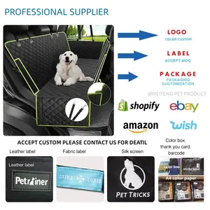 Nuova vendita di lusso per cani da compagnia coprisedile per auto con materassino ad aria per camion Extra imbottito per sedile posteriore Extender per cani amaca per auto